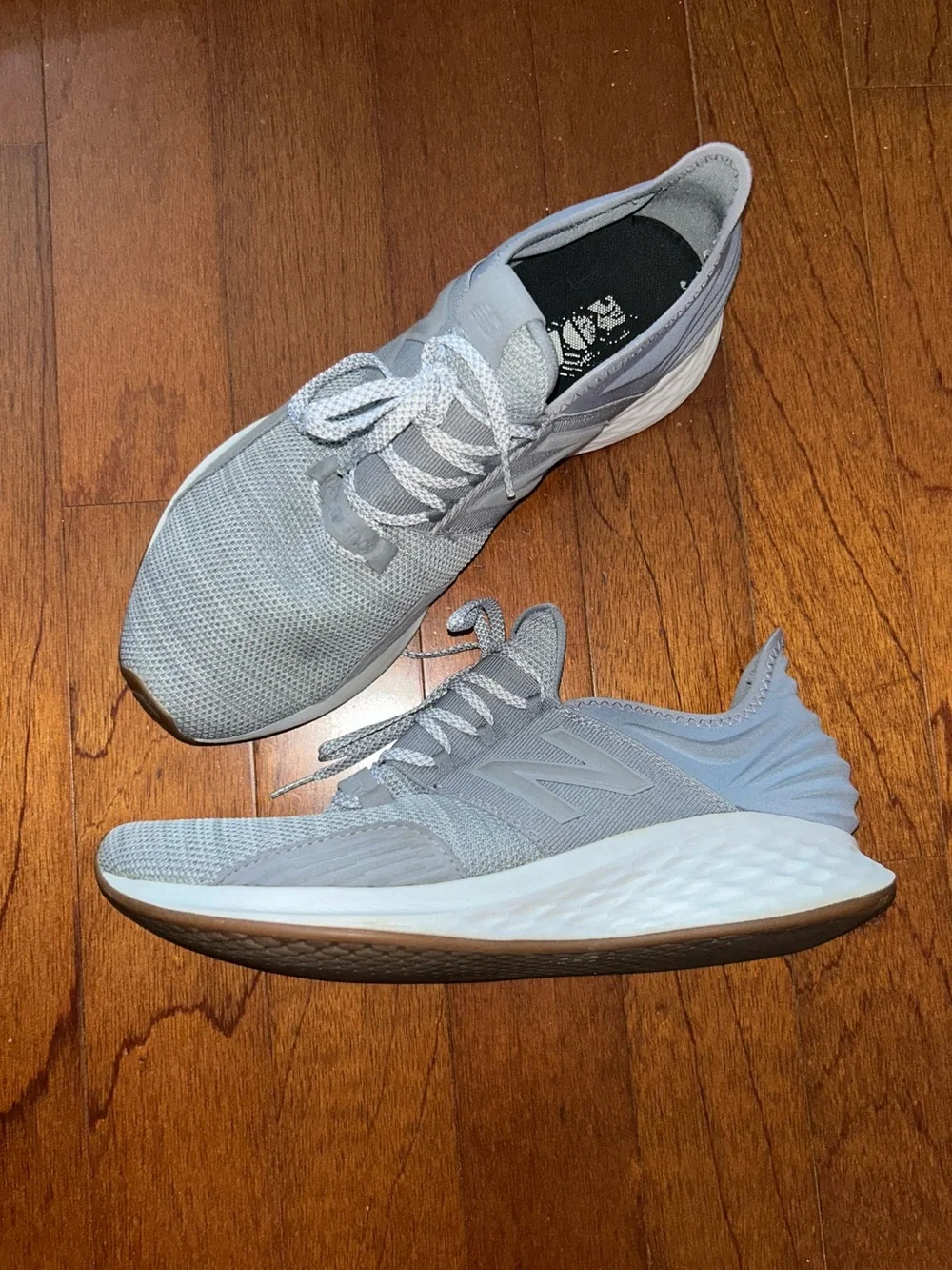 New Balance Fresh Foam Roav Mens Grey Running Shoes MROAVKG Men’s 12